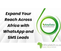 Expand Your Reach Across Africa with WhatsApp and SMS Leads