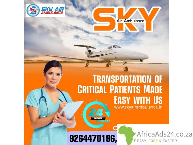 Select Sky Air Ambulance from Delhi with Better Medical Setup - 1