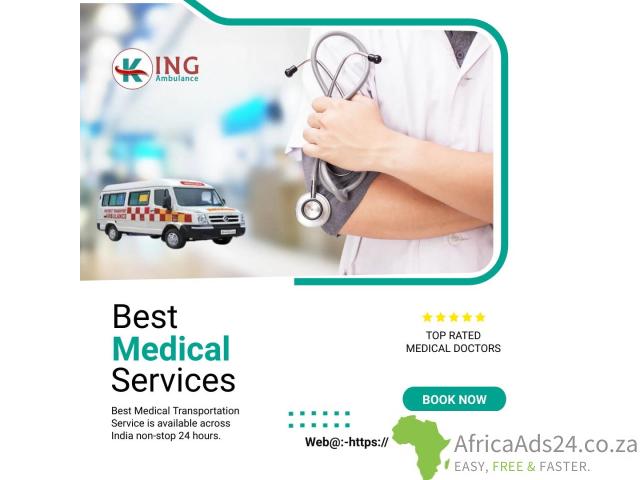 King Ambulance Service in Bihta | Medically Equipped Ambulances - 1