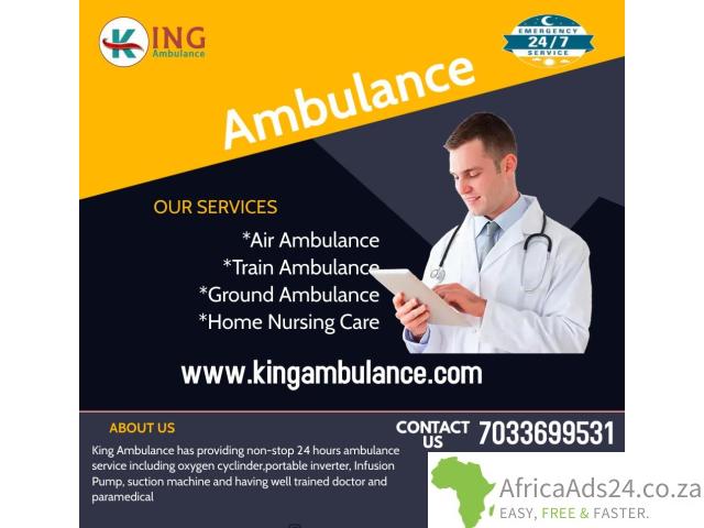 King Ambulance Service in Delhi | Best Option in Medical Emergency - 1