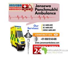 Life-Saving ********* for critical patients Varanasi by Jansewa Panchmukhi
