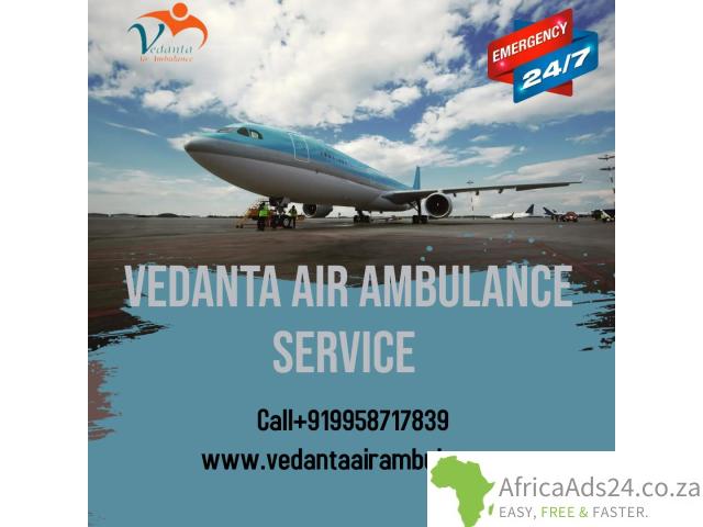 Book Vedanta Air Ambulance in Mumbai with Entire Advanced Medical Support - 1