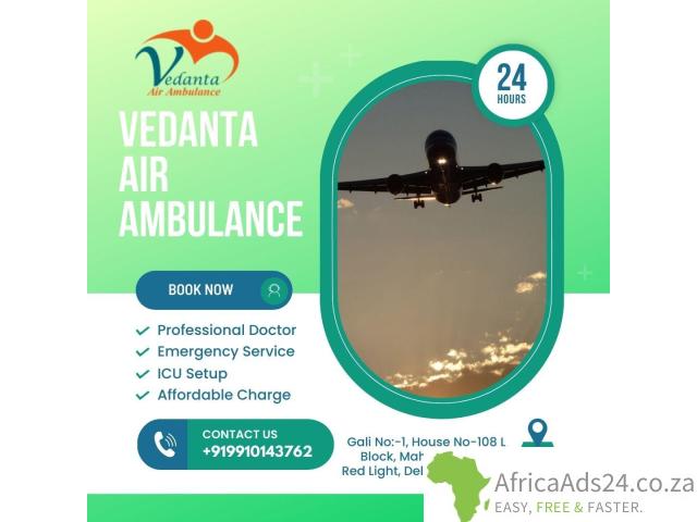 Vedanta Air Ambulance from Guwahati – Easiest for Emergency Patient Relocation - 1