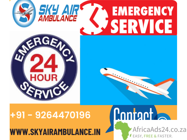Get an Advanced Medical Equipment in Air Ambulance at Dimapur by Sky Air - 1