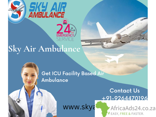 Get a Trustworthy Medical Unit in Raigarh by Sky Air Ambulance - 1