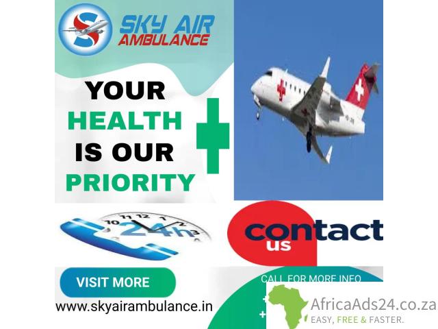 Life Support Facilities Air Ambulance Service in Vellore by Sky Air - 1
