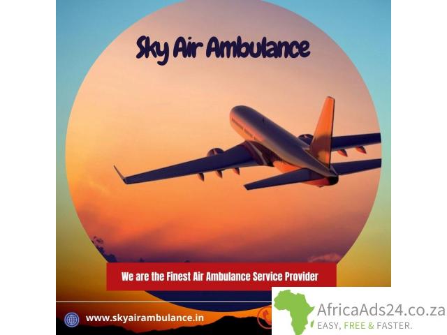 Hire Sky Air Ambulance in Patna with Hi-tech Medical Support - 1