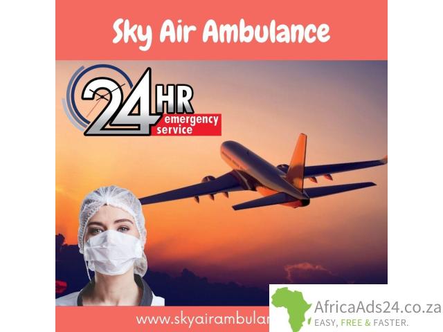 Sky Air Ambulance from Patna with Suitable Medical Aid - 1