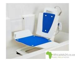 MR WHEELCHAIR FLOWER BATH LIFT (no transfer board):