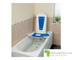 MR WHEELCHAIR FLOWER BATH LIFT (no transfer board):