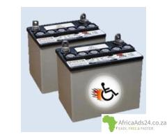 MR WHEELCHAIR SA - BATTERIES OF DIFFERENT VOLTS AND AMPS
