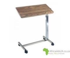 MR WHEELCHAIR OVER - BED TABLE STANDARD OR WITH TILT