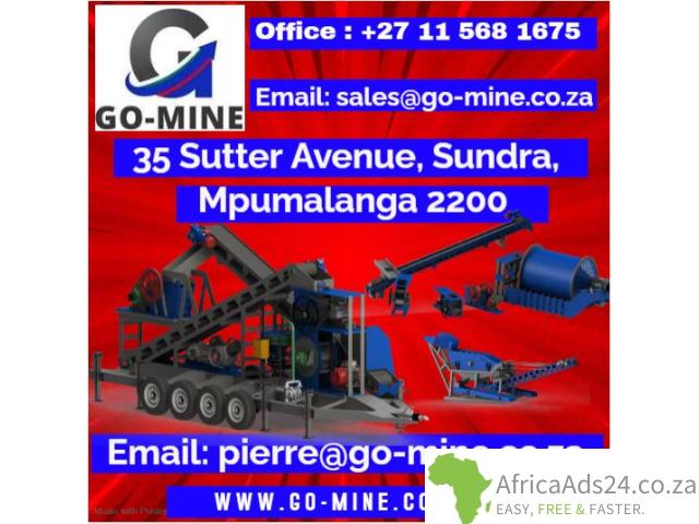 Contact Go-Mine Today for quality mining equipment. - 1