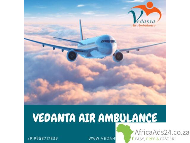 Vedanta Air Ambulance in Delhi - Secure and Splendid - 1