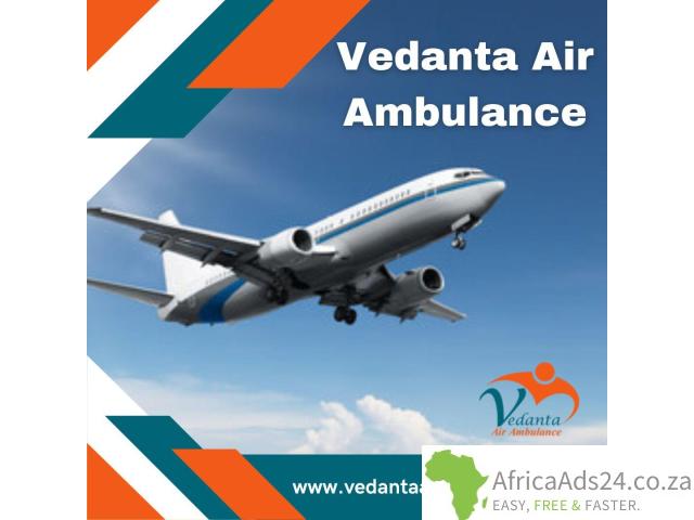 Avail Vedanta Air Ambulance from Kolkata with Fabulous Medical Attention - 1