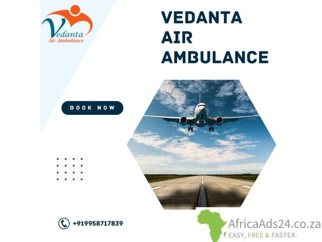 Book Vedanta Air Ambulance in Delhi with Apt Medical Setup - 1