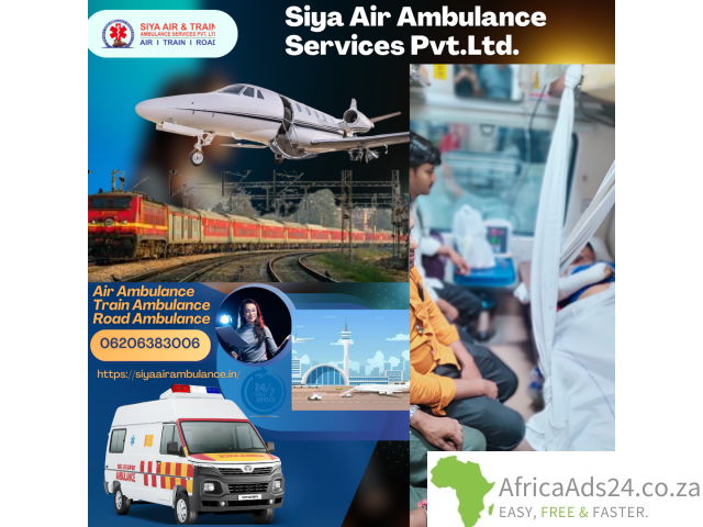 Siya Air Ambulance Service in Kolkata – With Swift and Efficient Medical Transportation - 1