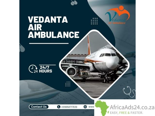 Choose Effective Air Ambulance Service in Siliguri by Vedanta with Care Support - 1
