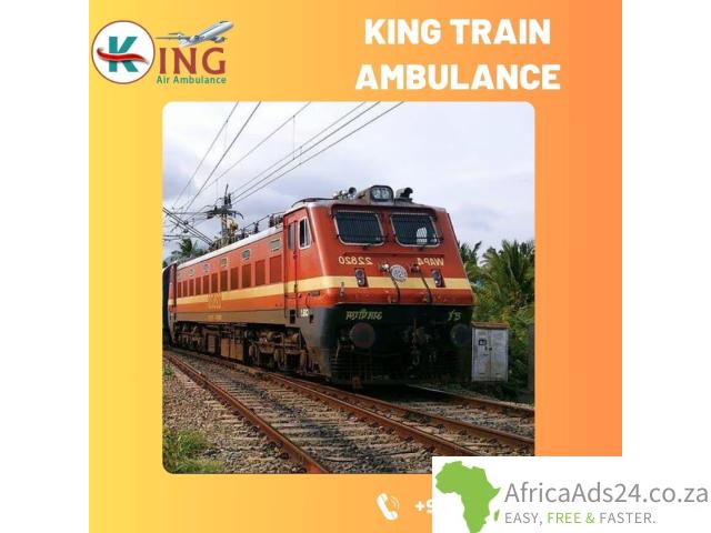 Acquire King Train Ambulance Services in Guwahati  for the Hi-tech Medical Equipment - 1