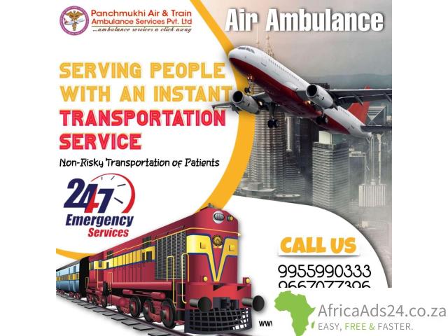 Take on Rent Life-saver Panchmukhi Air Ambulance Services in Patna for a Trouble-Free Journey - 1