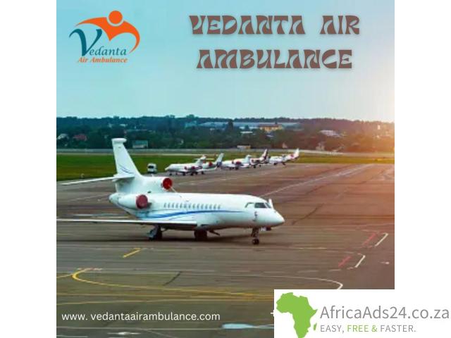 Make Patient Travel Safe Through Vedanta Air Ambulance Service in Ranchi - 1