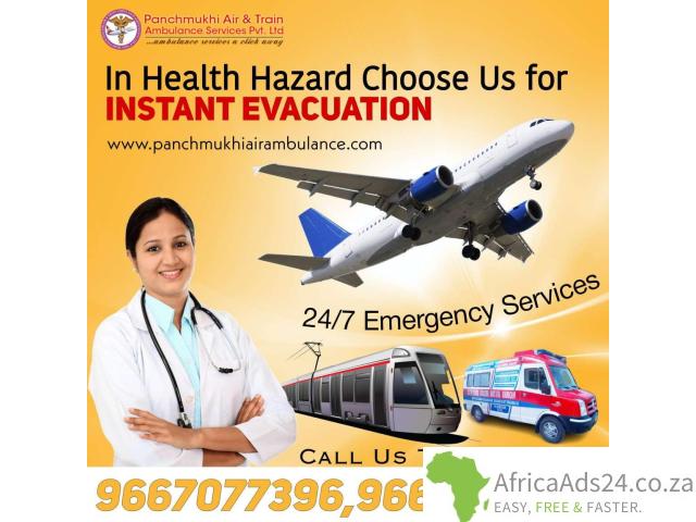 Receive Panchmukhi Air Ambulance Services in Jamshedpur with Outstanding Medical Care - 1
