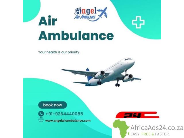 Book Superb Angel Air Ambulance Service in Indore with Modern ICU Setup - 1