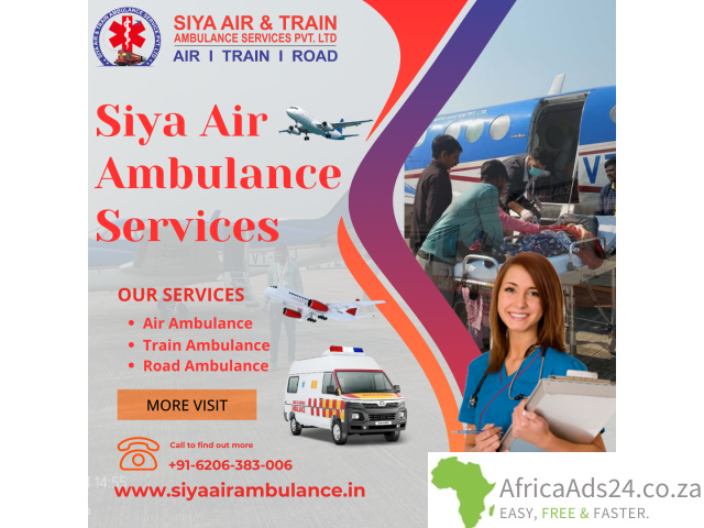 Siya Air Ambulance Service in Ranchi - Fly With the Advanced Service - 1