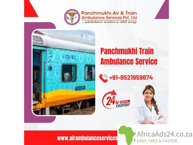 Use World-Class ICU Setup by Panchmukhi Train Ambulance Service in Kolkata - 1