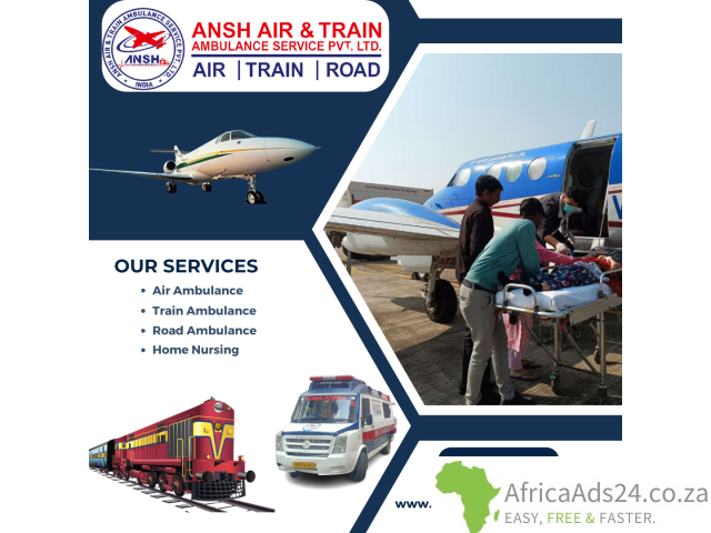 Ansh Train Ambulance Service in Guwahati – Advanced Medical Facilities Including ICU Setups - 1