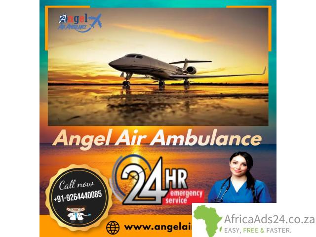Rapid Patient Transportation Provided by Angel Air Ambulance Service in Kolkata - 1