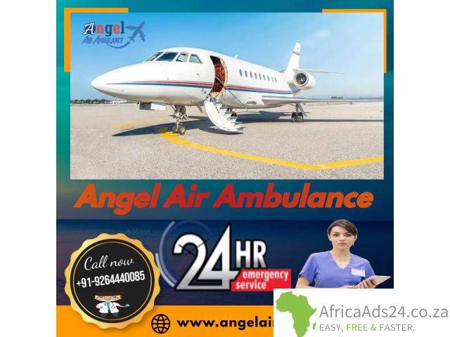 Angel Air Ambulance in Guwahati Provides the Best Air Medical Transportation at Low Fare - 1