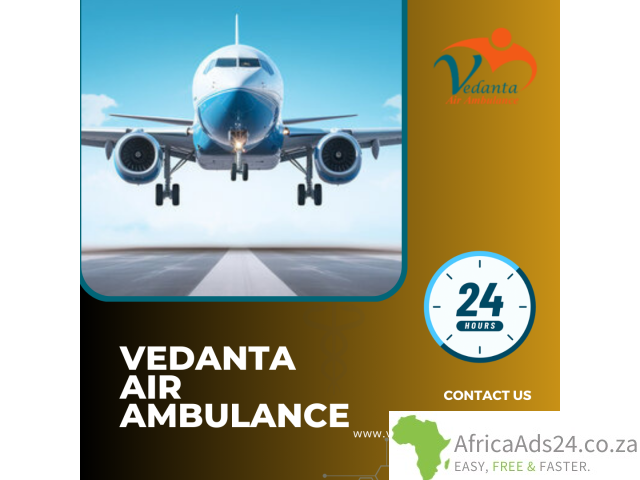 Available Vedanta Air Ambulance Services In Raipur With Expert Medical Team - 1