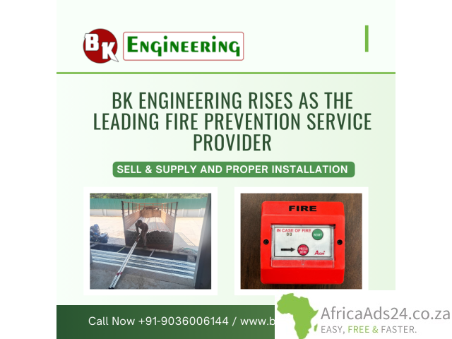 Safeguarding Your Property: BK Engineering's Fire Fighting Services in Haryana - 1