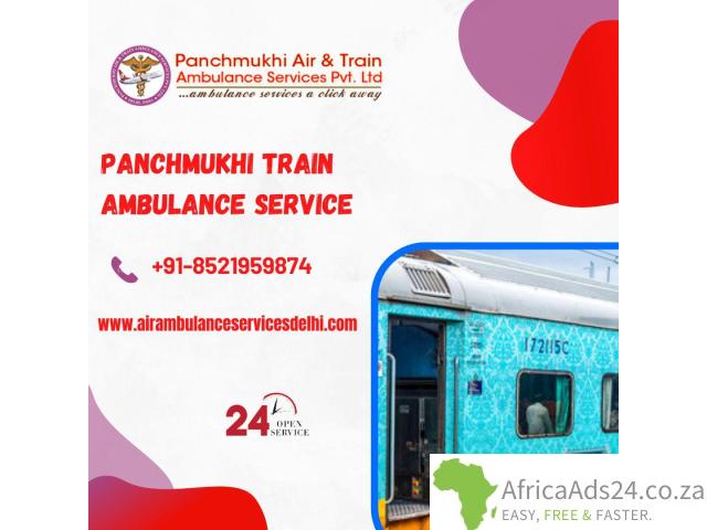 Take Top-class Panchmukhi Train Ambulance Services in Patna for the Best ICU Setup - 1
