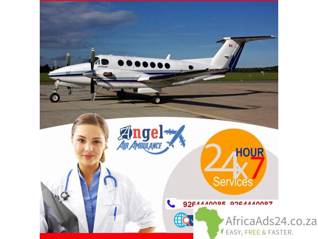 Use Low Price Charter Air Ambulance Services in Ranchi by Angel Ambulance - 1