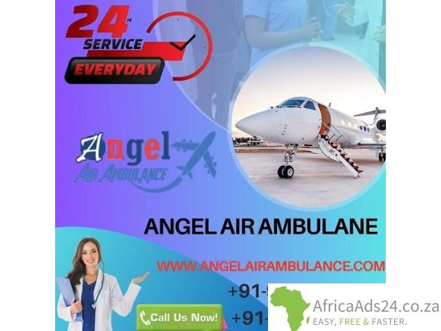 Book Masterly Angel Air Ambulance Service in Jamshedpur with Medical Tool - 1