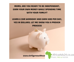 Moms in Benoni: Learn skills to earn daily in dollars