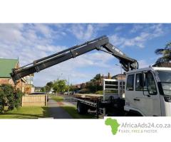 Crane Truck Hire Services in Johannesburg.