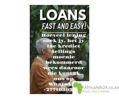 ARE YOU IN NEED OF A LOAN