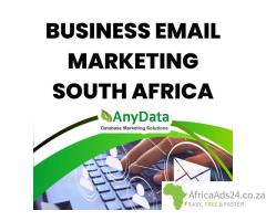 Business Email Marketing - Any Data