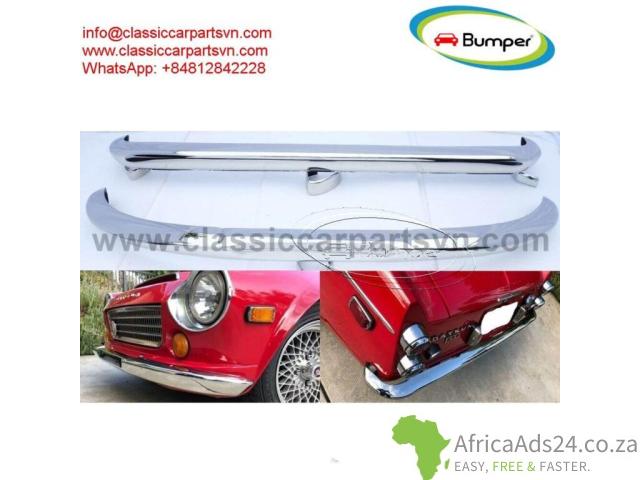 Datsun Roadster Fairlady bumpers (1962-1970) no over riders - 1