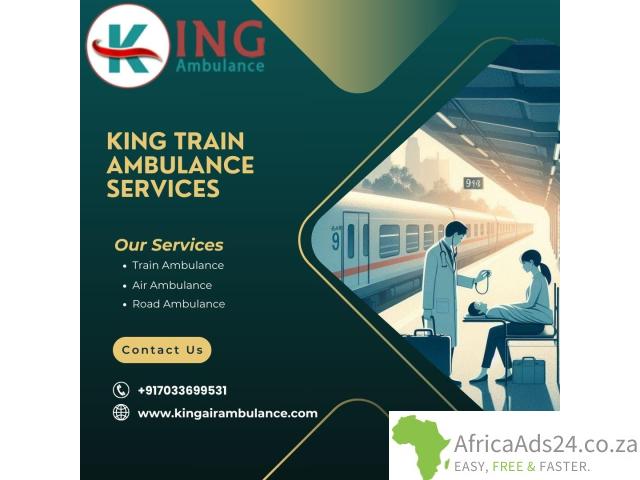 King Train Ambulance, Guwahati has paramedics and EMTs available - 1