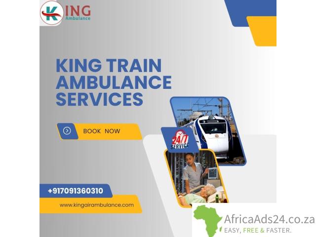 Use King Train Ambulance in Jamshedpur for quick patient transfer assistance - 1