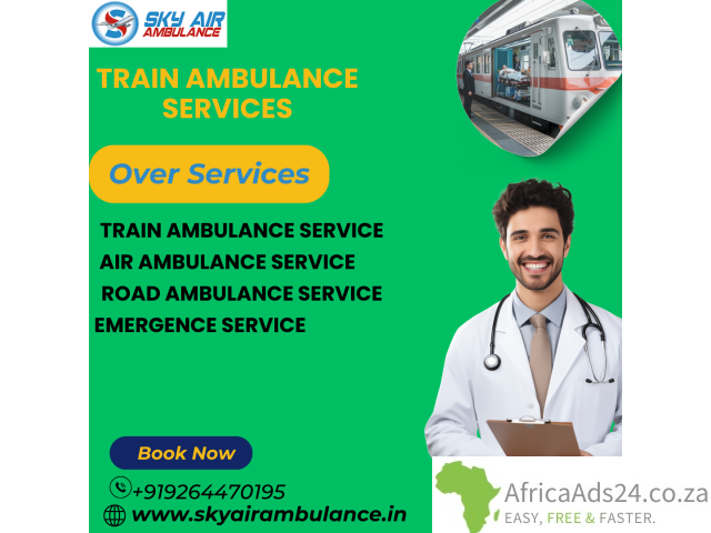 Sky Train Ambulance service in Mumbai provides fastest transfer service to patients - 1