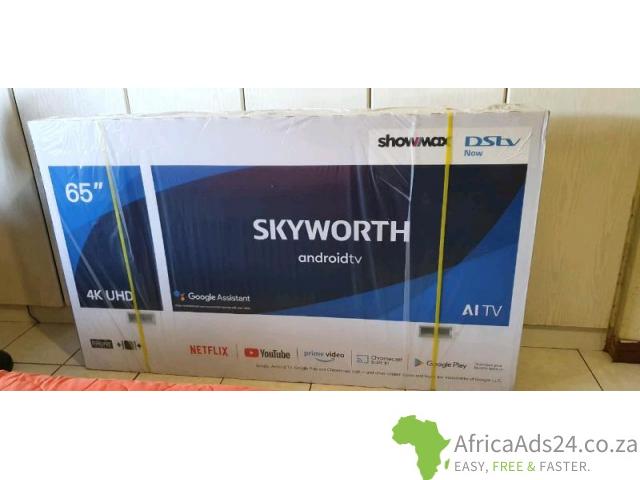 SKYWORTH 65" 4K UHD ANDROID SMART TV - 1