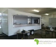 mobile kitchen and toilet