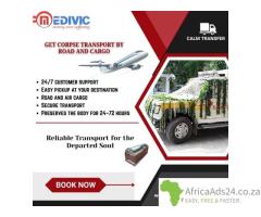 Medivic offers Deceased Transit Setup for Long-Distance in Patna by Air Cargo