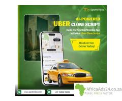 Launch a smart ride app with SpotnRides AI Uber clone