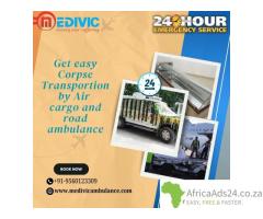 Medivic Offers Dead Body Transit By Air Cargo in Ranchi According To Your Preferred Time